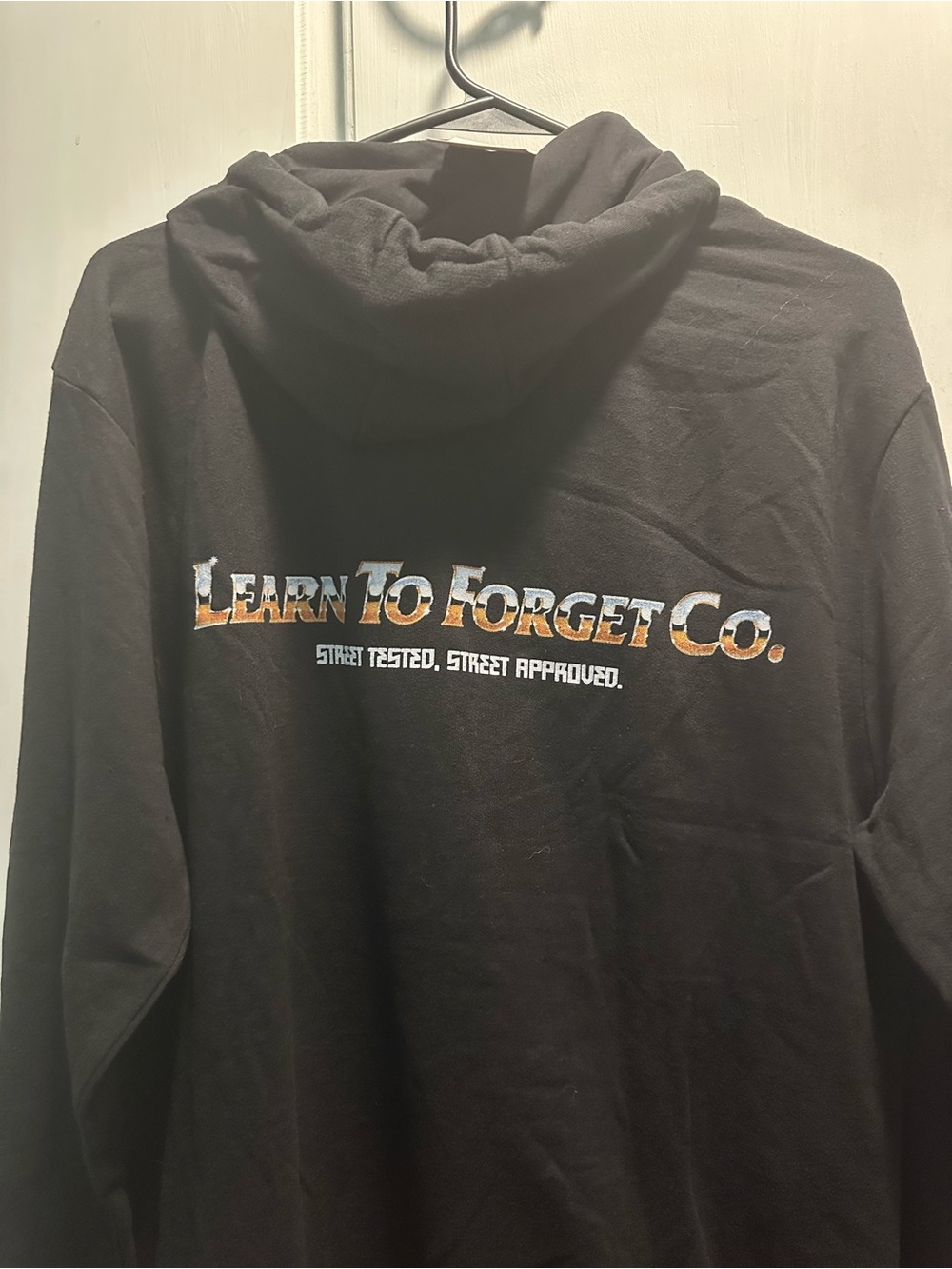 Learn to Forget brand street wear hoodie